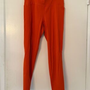 CALIA by Carrie Underwood Fiery Orange Leggings